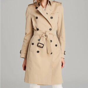 Burberry Tan Trench Coat